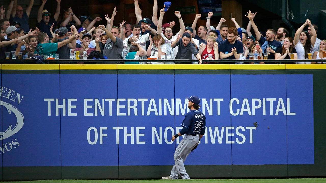 Rays fall behind early, can't keep pace in series-opening loss to Mariners
